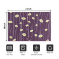 thumbnail image 5 of Purple Daisy Flower Wavy Lines Pattern Door Rugs,Washable Non Slip Door Mats Indoor,Decorative Door Mats,Entry Mat Indoor for Entrance,Bedroom,Kitchen,Bathroom,16"x24", 5 of 6