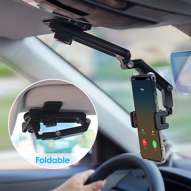 EEEkit Rearview Mirror Car Phone Holder, 360° photo 5