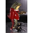 thumbnail image 4 of Small Frog Butler Statue, 4 of 9