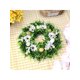 thumbnail image 2 of 1pc Easter/Spring Green Flower Egg Wreath, Suitable For Door/Window/Wall Indoor Decoration, 2 of 3