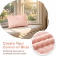 thumbnail image 5 of Unique Bargains 2 Pack Polyester Pillowcase Envelope Closure Wrinkle Resistant Pink, 5 of 5