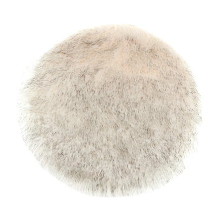 

Seat Cushion Pad Artificial Mat White Gray 30cm