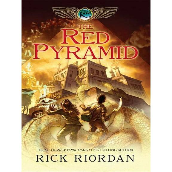 Kane Chronicles: The Red Pyramid (Hardcover)(Large Print)
