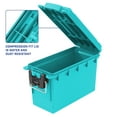 thumbnail image 6 of Sheffield Ammo & Utility Storage Box, Teal, 6 of 10