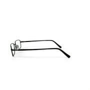 EasyTwist TurboFlex Mens ET841 Rectangular Prescription Eyeglasses with Case, Black