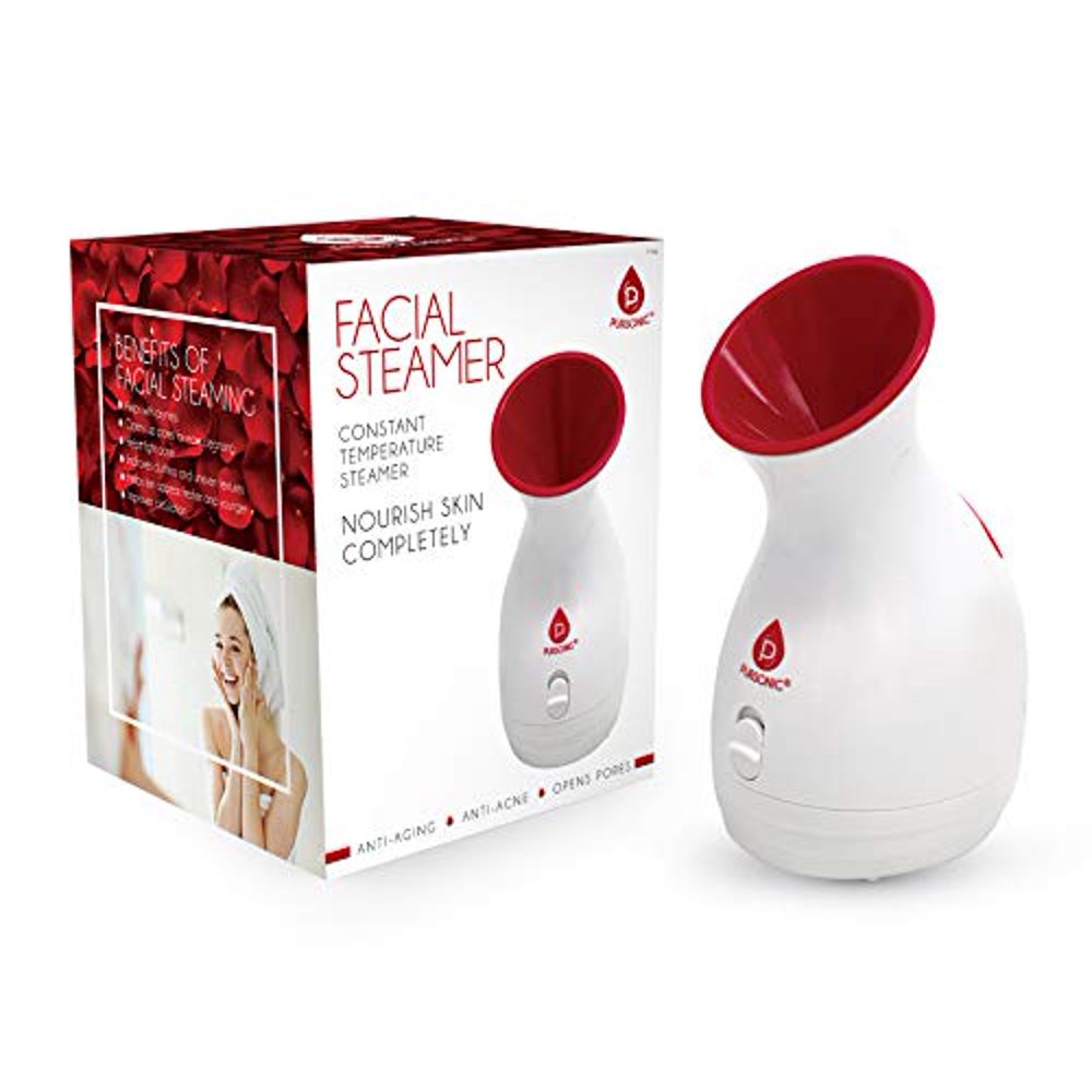 Pursonic Facial Steamer Hot Mist Moisturizing Spa Nourish Skin