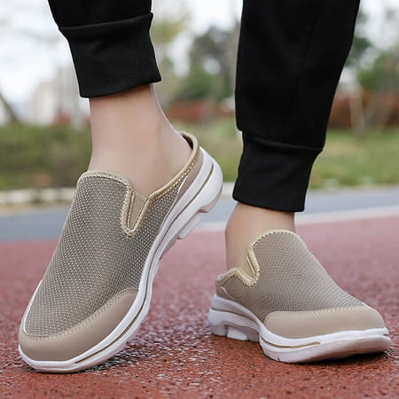 

Yolai Men Sports Shoes Fashionable Simple And Solid Summer Couple Mesh Breathable Comfortable And Versatile