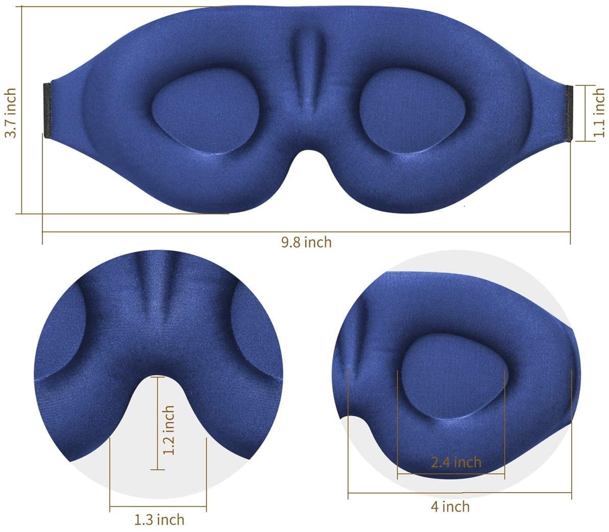 MZOO Sleep Eye Mask - Thumbnail 3