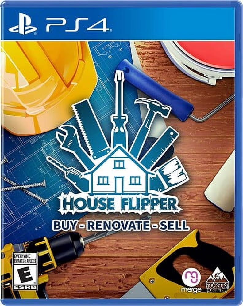 Merge House Flipper Video Game - PlayStation 4