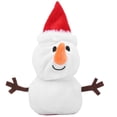 thumbnail image 2 of Muñeco de nieve reversible de Papá Noel, muñeco de nieve giratorio, muñeco de nieve giratorio, muñeco de nieve giratorio de doble cara, muñeco de nieve de Papá Noel creado magistralmente, 2 of 14