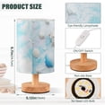 thumbnail image 3 of Seashell Starfish Beach Bedside Table Lamp LED Warm Lights with USB Charging Port Retro Cylinder Desk Lamps, 3 of 7