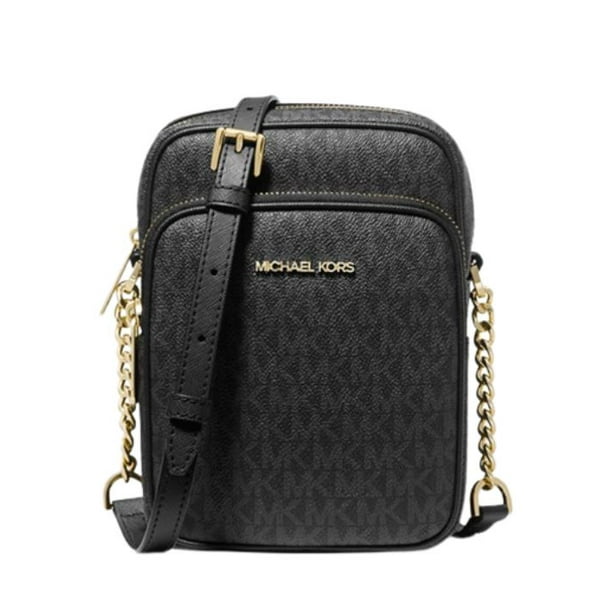 MICHAEL KORS Womens Jet Set Travel Medium Logo Crossbody Bag 35F1GTVC2B