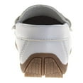 thumbnail image 3 of Josmo Toddler Boys Loafer Shoes, White, 6, 3 of 9