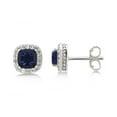 thumbnail image 5 of Diamond Accent, Created Blue Sapphire & White Sapphire Sterling Silver 3 Piece Jewelry Set, 5 of 8
