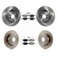 thumbnail image 1 of Transit Auto Front Rear Semi-Metallic Pads and Disc Brake Rotors Kit for Car Ford Escape C-Max K8A-102139, 1 of 11