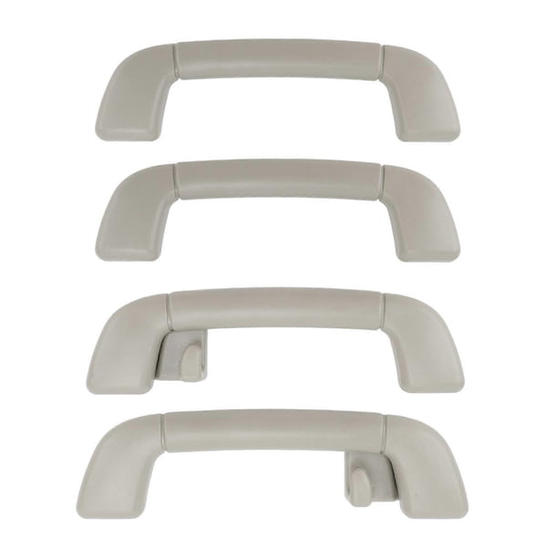 4pcs Interior Roof Pull Grab Rail 7461030320 Comfortable Grip Auto Roof Pull Handle Replacement For Camry XV40 2006?2013 Grey