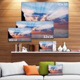 thumbnail image 3 of Beautiful Raising Sun and Mountains - Large Landscape Canvas Art, 3 of 4