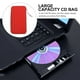 thumbnail image 3 of FELTECHELECTR Estuche para CD de coche con capacidad para 80 discos, bolsa para guardar DVD, organizador de DVD, 3 of 7