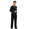 thumbnail image 4 of New men's long-sleeved long pants casual and comfortable home-wear set that can be worn outside, 4 of 6