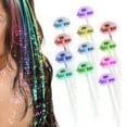 thumbnail image 1 of Barrettes à Cheveux LED 12 Lumières Fibre Optique LED pour Fête Bar Danse, 1 of 7