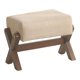 thumbnail image 5 of Silla de camping con reposapiés, fácil de transportar, resistente, cómoda y multiusos. Marrón oscuro, 5 of 9