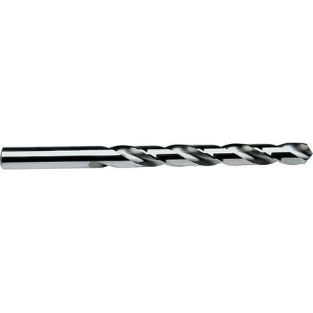 0.188' Straight Shank - Hanson 60112 General Purpose High Speed Steel Fractional Straight Shank Jobber Length Drill Bit - 3/16