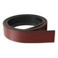 thumbnail image 6 of Men Ratchet Belt Replacement Strap Leather Belt Free Buckle Holeless Belt Adjustable Red Brown, 6 of 8