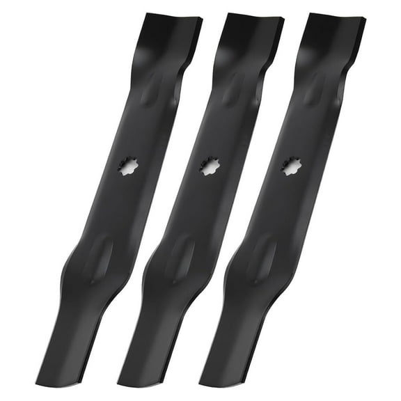 Yonlown GY20852/GX21784 Mower Blades Fit for John Deere 48" Lawn Mower, Compatible with 145 155C D140 D150 D160 LA130 LA140 LA145, Replace for GX21785 AM137757 AM141035, 3 Pack