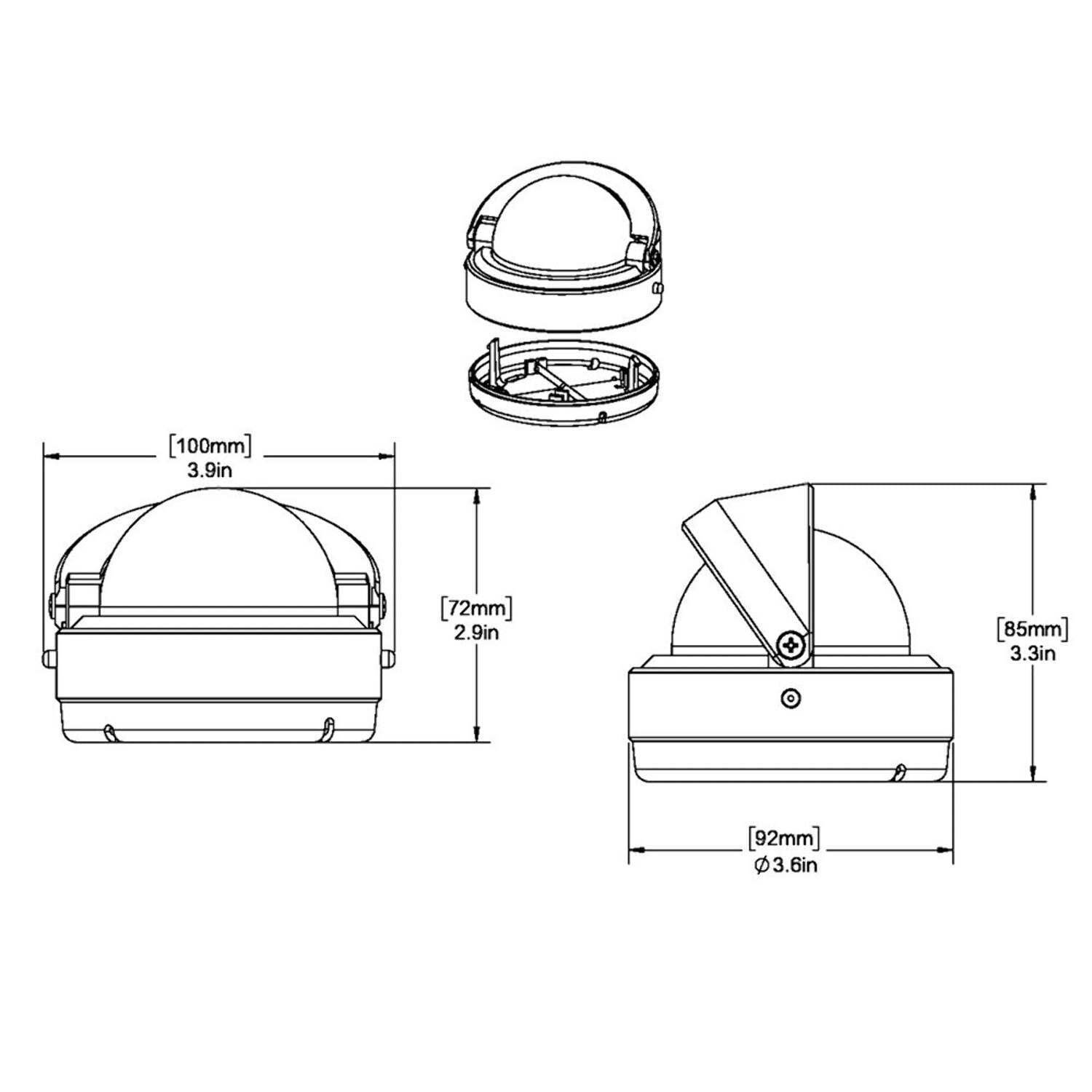 Ritchie Explorer Compass with Moveable Sun Shield