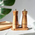 thumbnail image 2 of Salt And Pepper Mill Set, Adjustable Ceramic Grinder Salt Mill, Stainless Steel, 2 of 4