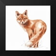 thumbnail image 2 of Audit, Lisa 20x20 Black Modern Framed Museum Art Print Titled - Forest Friends XI Red, 2 of 5