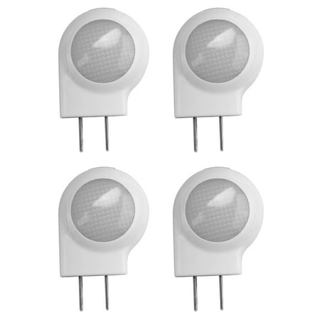 

Led Motion Sensor Night Lights Dusk-To-Dawn Sensor Bedroom Bathroom Kitchen Hallway Stairs Energy Efficient 4-Pack