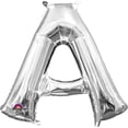 thumbnail image 1 of ANAGRAM INT 16" LETTER A SILVER, 1 of 1