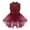 Burgundy, variant on MSemis Big Girls Sequined Lyrical Ballet Dance Leotard Skirted