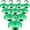 Green, variant on Magnetic Hooks Steel Tube Design ,100lb+ White,10 Pack | Cruise Ship Essentials,Heavy Duty Magnett Hooks for Cabins, Refrigerator, Grill, Hanging.
