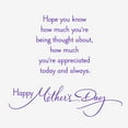 thumbnail image 4 of Hallmark Mother's Day Card for Mom (So Grateful for You), 4 of 7