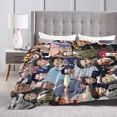 thumbnail image 5 of Blanket Benedict Cumberbatch Soft and Comfortable Wool Fleece Throw Blankets for Sofa Office car Camping Yoga Travel Home Decoration Cozy Plush Beach Blanket Gift, 5 of 9