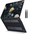 thumbnail image 1 of for MacBook Pro 16" Case 2020 2019 Release Model A2141, Plastic Hard Case Cover Cable Tie, Flower 0108, 1 of 5