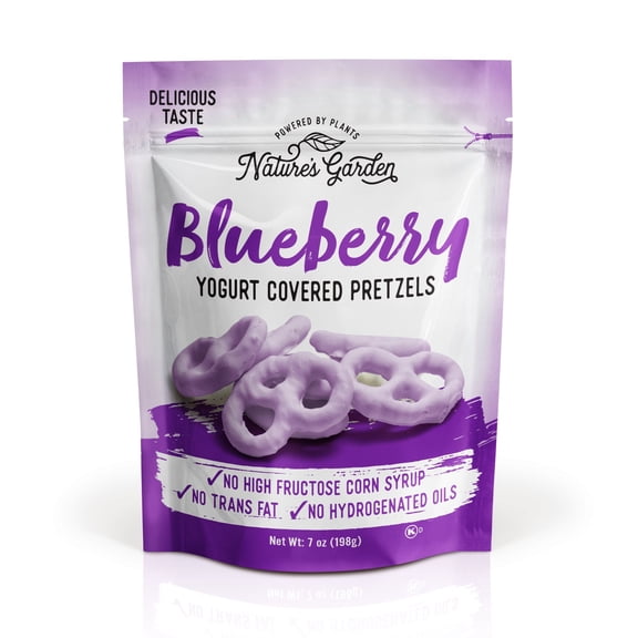 Nature's Garden Blueberry Yogurt Covered Pretzels