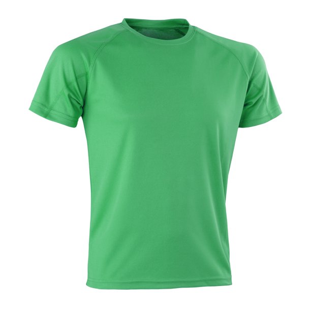 Spiro - Camiseta Impact Aircool para Hombre (Verde Irlandés)