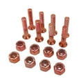 thumbnail image 1 of Baohd 8pcs Remplacement Planche à Roulettes Jeu de Vis Longboard Accessoires orange, 1 of 9
