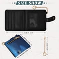 thumbnail image 3 of Small Wallet For Women Bifold Leather Pocket Coin Credit Card Holder With RFID Blocking under The Jellyfish, 3 of 6
