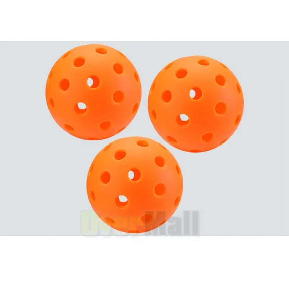 3 Fuse Outdoor Pickleballs Balls Tournament Meet For Usapa Pack Of 3 Orange