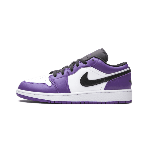 JORDAN GRADE SCHOOL Air Jordan 1 Low GS "Court Purple" 553560 500 553560 500 from Stadium Goods