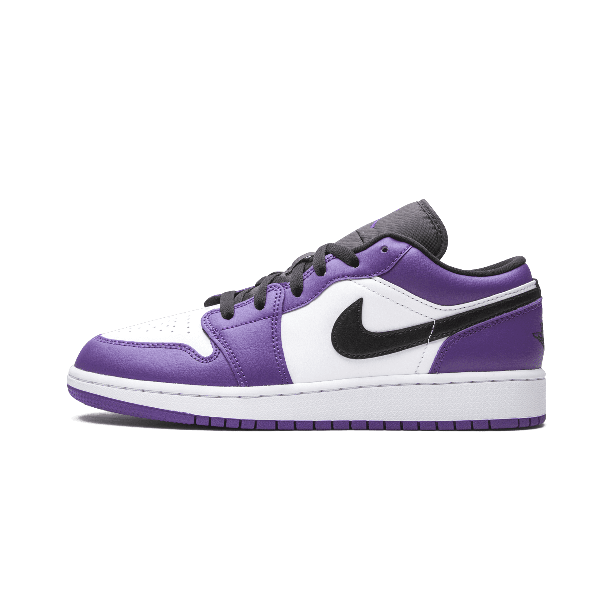 JORDAN GRADE SCHOOL Air Jordan 1 Low GS "Court Purple" 553560 500 553560 500 from Stadium Goods