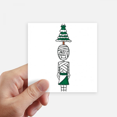 thumbnail image 1 of egypt horus mas tree 01 sticker stickers waterproof stickers Papier Peint Voiture Autocollant, 1 of 1