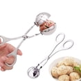 thumbnail image 4 of Molde para albóndigas de acero inoxidable, pinza para albóndigas, pinza para comida de pescado, molde de cocina., 4 of 8
