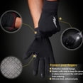 thumbnail image 4 of Winter Gloves Touch Screen Windproof, Thermal Warm Cycling Gloves with Silicone Grip, for Men Women Running Bike Ski Snow Outdoor (L), 4 of 7