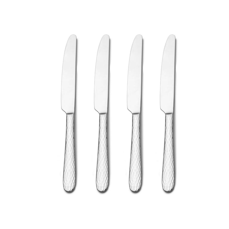 Modern Hammered International Silver Madrid 20-Piece Stainless