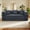 Gray, variant on 78" Convertible Sofa Bed, Corduroy Deep Seat Folding Pull Out Couch with Pillows, No Assembly Modern Boneless Couch Compression Sofa in Box, Floor Sofa with Storage Pocket for Living Room